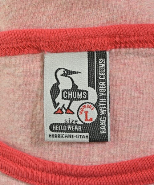 CHUMS（チャムス）Tシャツ・カットソー ピンク サイズ:L レディース/2200646910062