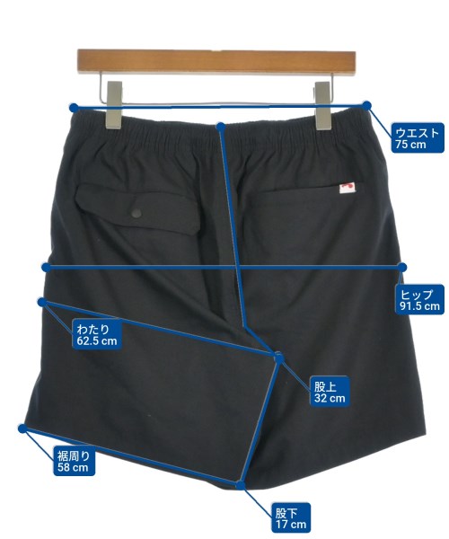 CHUMS（チャムス）ショートパンツ 黒 サイズ:M メンズ/2200643542129