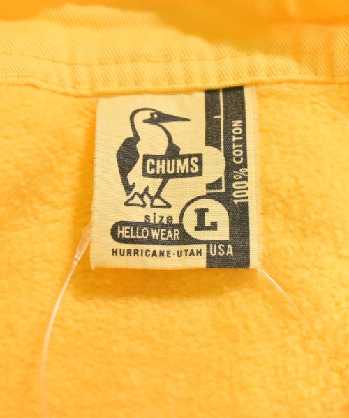 CHUMS（チャムス）スウェット 黄 サイズ:L メンズ/2200734860026