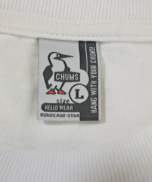 CHUMS（チャムス）Tシャツ・カットソー 白 サイズ:L メンズ/2200686055266