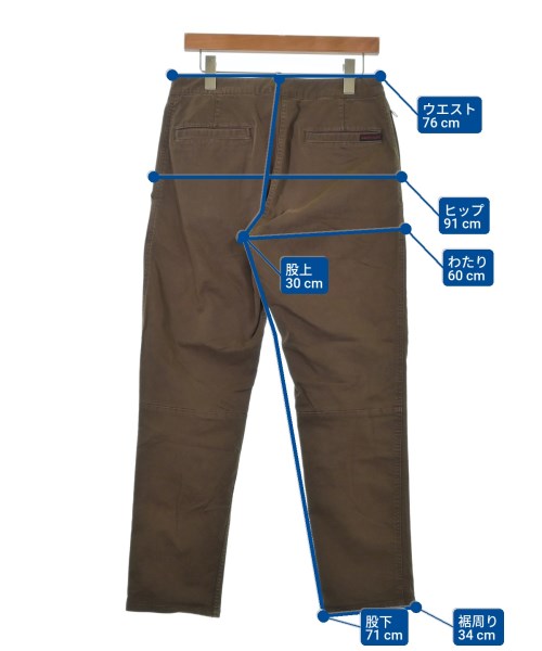 GRAMICCI（グラミチ）チノパン 茶 サイズ:S メンズ/2200524252062
