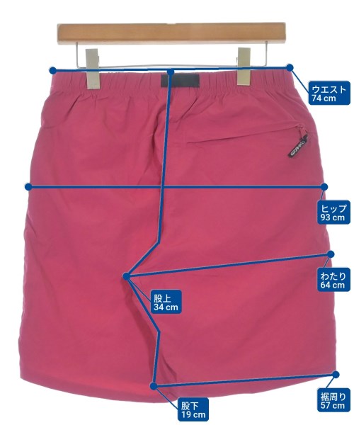 GRAMICCI（グラミチ）ショートパンツ ピンク サイズ:L メンズ/2200632546039