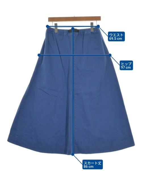 GRAMICCI（グラミチ）ロング・マキシ丈スカート 青 サイズ:M レディース/2200641137037