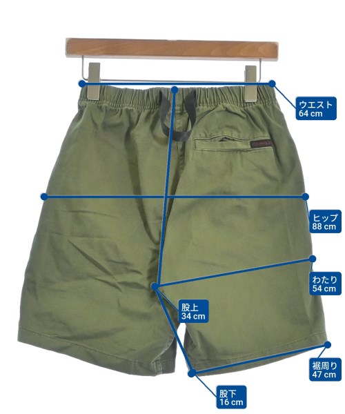 GRAMICCI（グラミチ）ショートパンツ カーキ サイズ:S メンズ/2200627156045