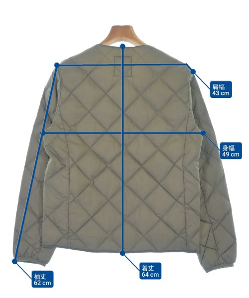 GRAMICCI（グラミチ）ダウンジャケット/ダウンベスト カーキ サイズ:M レディース/2200627353062