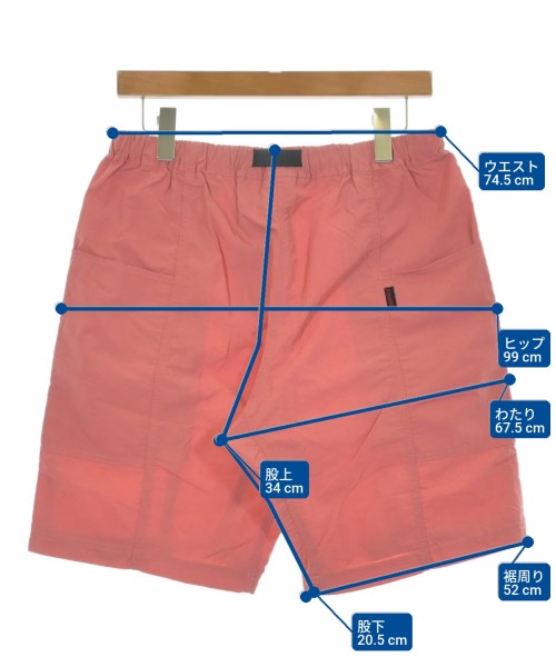 GRAMICCI（グラミチ）ショートパンツ ピンク サイズ:M メンズ/2200625965106