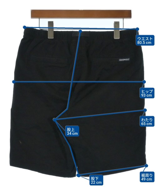 GRAMICCI（グラミチ）ショートパンツ 黒 サイズ:M メンズ/2200630605066