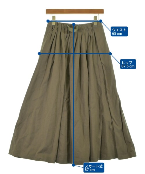 GRAMICCI（グラミチ）ロング・マキシ丈スカート カーキ サイズ:F レディース/2200617316084