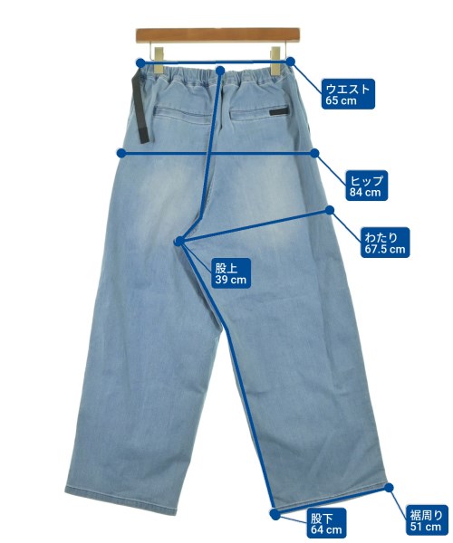 GRAMICCI（グラミチ）デニムパンツ 青 サイズ:F レディース/2200617316091