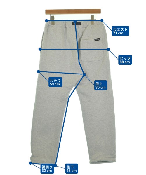 GRAMICCI（グラミチ）スウェットパンツ グレー サイズ:M メンズ/2200632800230