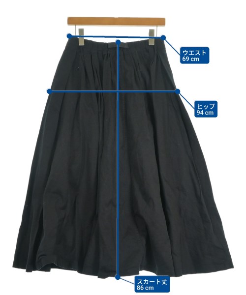 GRAMICCI（グラミチ）ロング・マキシ丈スカート 黒 サイズ:F レディース/2200618172016