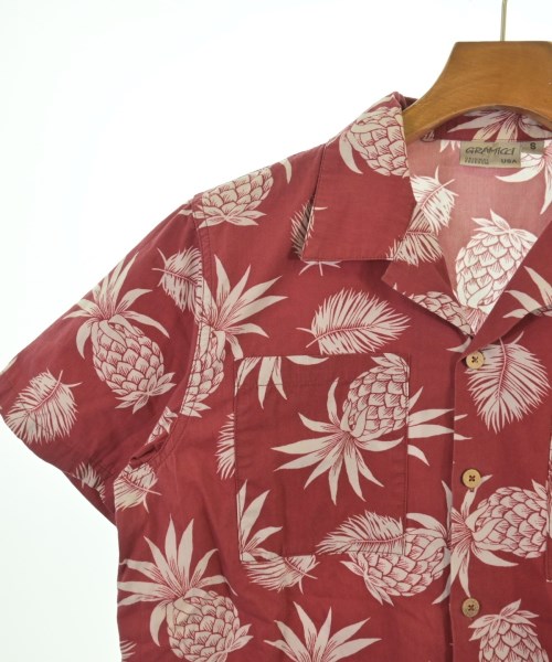 GRAMICCI（グラミチ）カジュアルシャツ 赤 サイズ:S メンズ/2200614029048