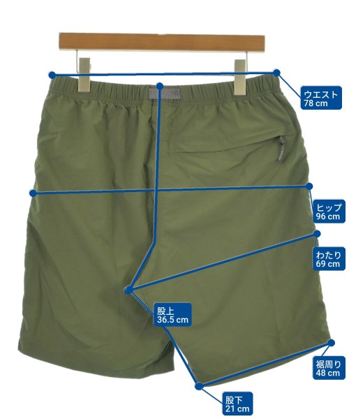 GRAMICCI（グラミチ）ショートパンツ カーキ サイズ:L メンズ/2200611036025