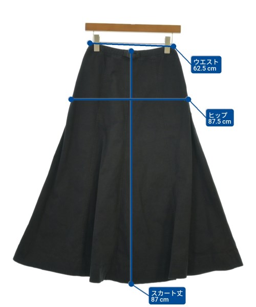 GRAMICCI（グラミチ）ロング・マキシ丈スカート 黒 サイズ:XS レディース/2200603606045