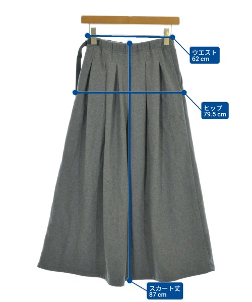 GRAMICCI（グラミチ）ロング・マキシ丈スカート グレー サイズ:S レディース/2200669930085