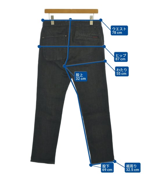 GRAMICCI（グラミチ）デニムパンツ 黒 サイズ:S メンズ/2200670097388