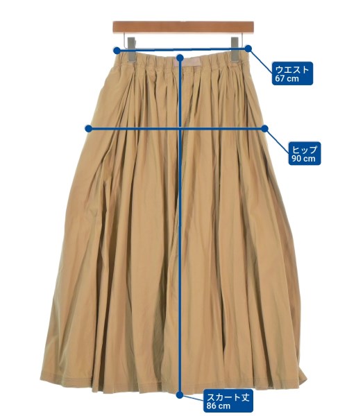 GRAMICCI（グラミチ）ロング・マキシ丈スカート ベージュ サイズ:F レディース/2200669473230