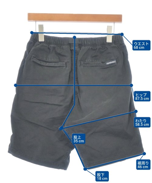 GRAMICCI（グラミチ）ショートパンツ 黒 サイズ:S メンズ/2200673794062