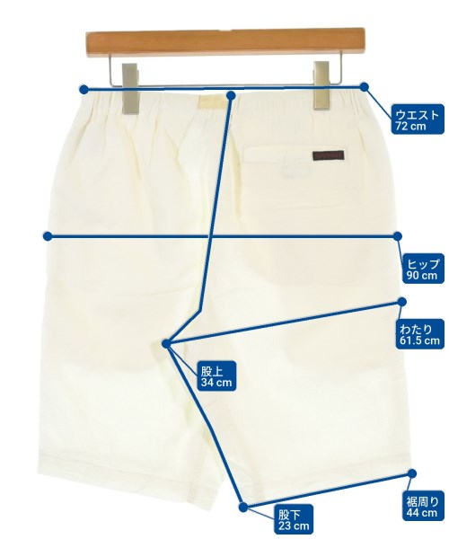 GRAMICCI（グラミチ）ショートパンツ 白 サイズ:M メンズ/2200673337085