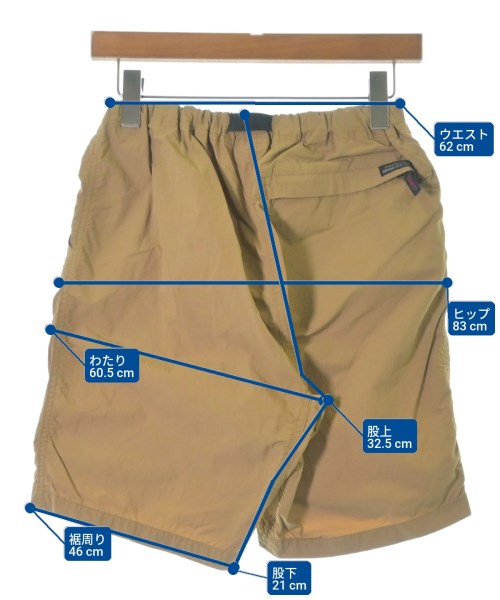 GRAMICCI（グラミチ）ショートパンツ ベージュ サイズ:1(S位) メンズ/2200674626072