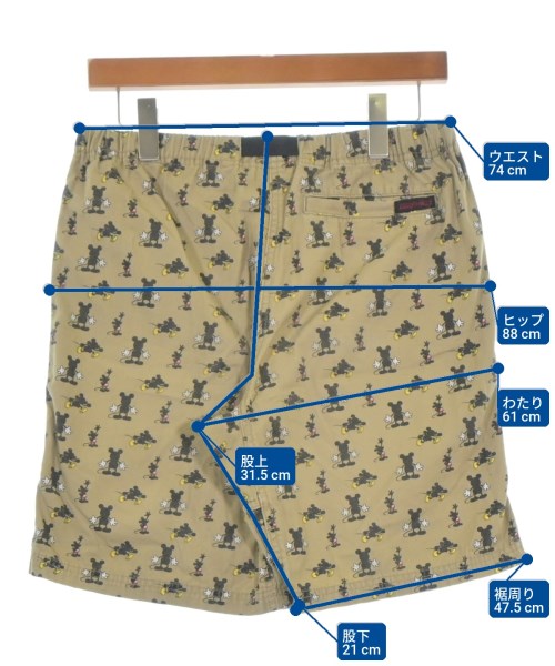 GRAMICCI（グラミチ）ショートパンツ カーキ サイズ:S メンズ/2200672697111