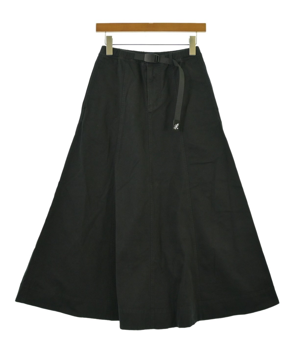 GRAMICCI（グラミチ）ロング・マキシ丈スカート 黒 サイズ:P(XS位