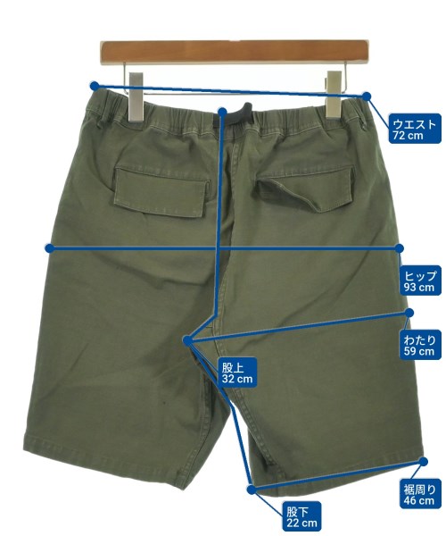 GRAMICCI（グラミチ）ショートパンツ カーキ サイズ:L メンズ