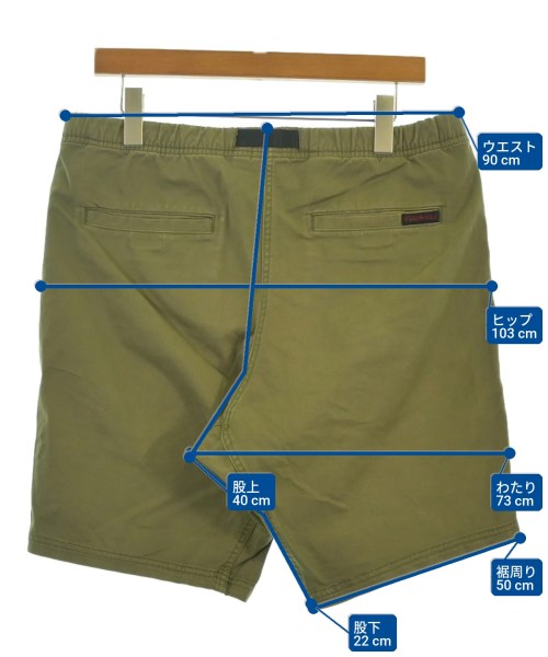 GRAMICCI（グラミチ）ショートパンツ カーキ サイズ:L メンズ/2200650556034