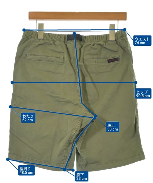 GRAMICCI（グラミチ）ショートパンツ カーキ サイズ:M メンズ/2200660979021