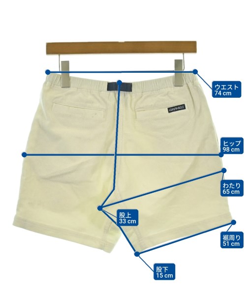 GRAMICCI（グラミチ）ショートパンツ 白 サイズ:S メンズ/2200671494056