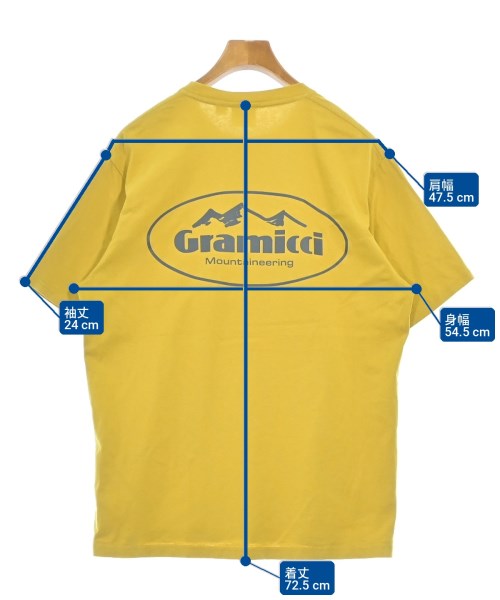 GRAMICCI（グラミチ）Tシャツ・カットソー 黄 サイズ:L メンズ/2200720183023