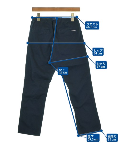 GRAMICCI（グラミチ）クロップドパンツ 紺 サイズ:S メンズ/2200687974054