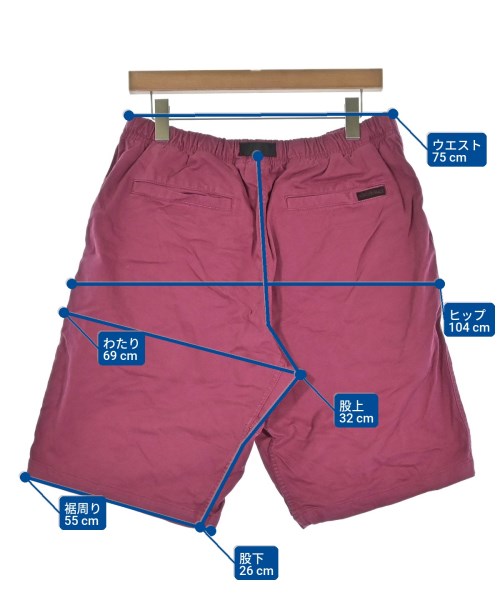GRAMICCI（グラミチ）ショートパンツ 赤 サイズ:XL メンズ/2200686713043