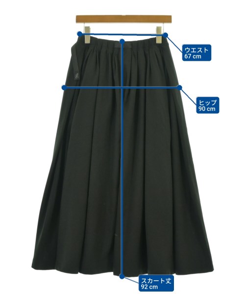 GRAMICCI（グラミチ）ロング・マキシ丈スカート 黒 サイズ:F レディース/2200688780098