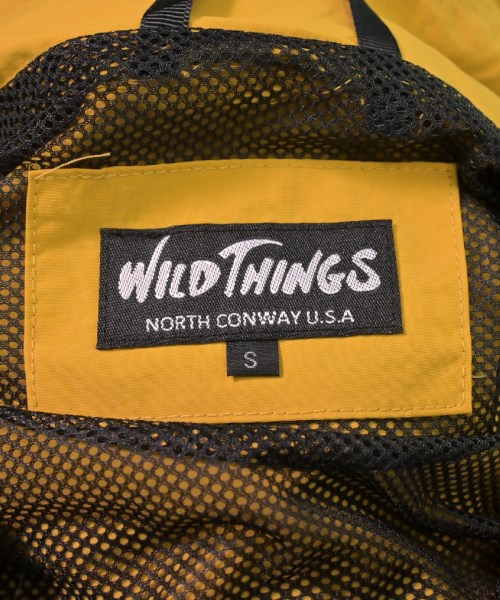 WILD THINGS（ワイルドシングス）マウンテンパーカー 黄 サイズ:S メンズ/2200490907041