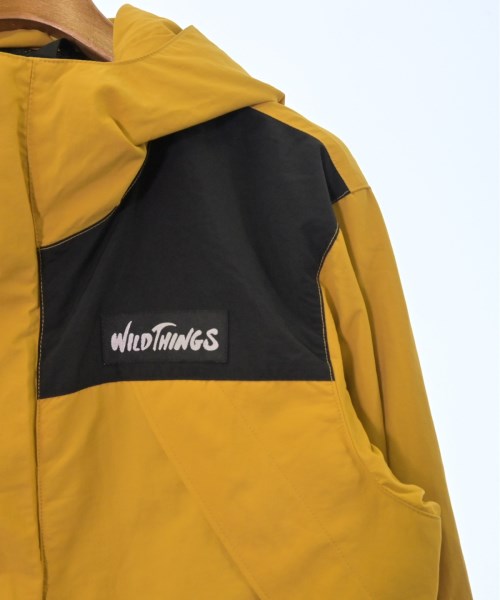 WILD THINGS（ワイルドシングス）マウンテンパーカー 黄 サイズ:S メンズ/2200490907041