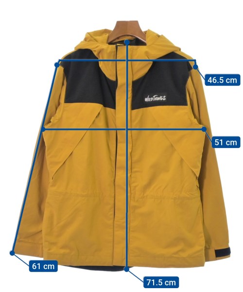 WILD THINGS（ワイルドシングス）マウンテンパーカー 黄 サイズ:S メンズ/2200490907041