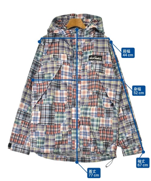 WILD THINGS（ワイルドシングス）マウンテンパーカー 白 サイズ:S メンズ/2200490907133