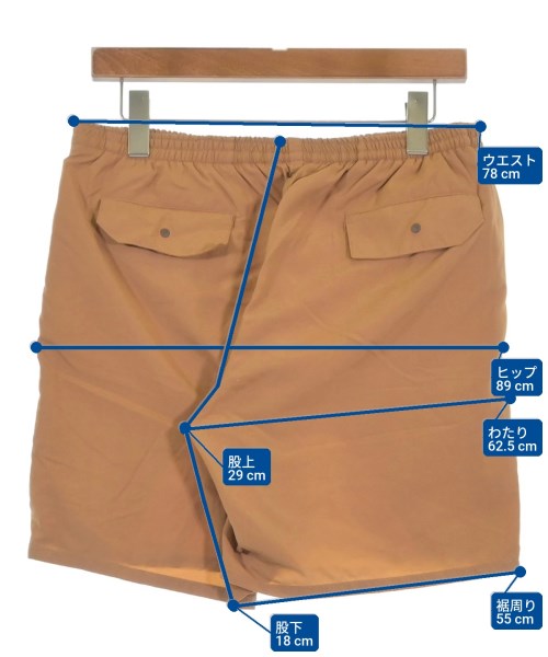 Deluxe（デラックス）ショートパンツ オレンジ サイズ:M メンズ/2200620963107