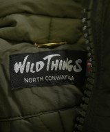 WILD THINGS（ワイルドシングス）ダウンコート カーキ サイズ:F レディース/2200640306014