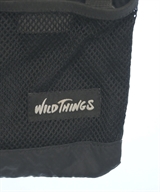 WILD THINGS（ワイルドシングス）ショルダーバッグ 黒 サイズ:- メンズ/2200593198865