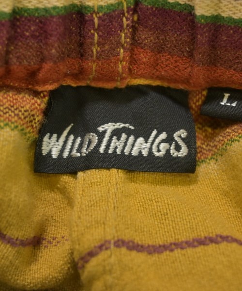 WILD THINGS（ワイルドシングス）クロップドパンツ 黄 サイズ:L メンズ/2200609853054