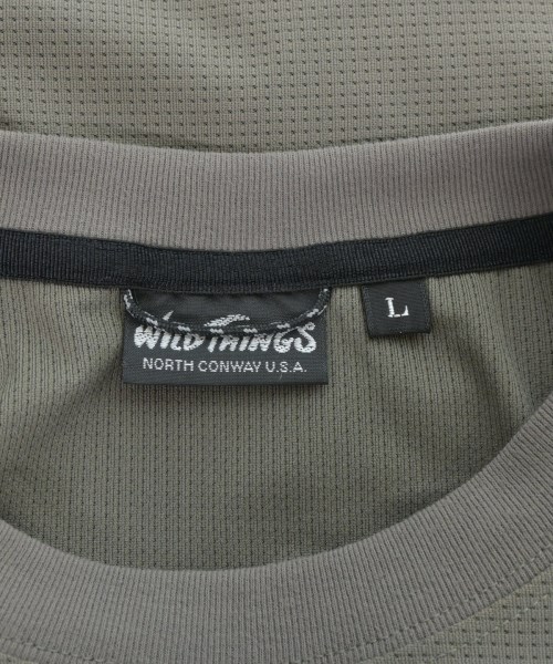 WILD THINGS（ワイルドシングス）Tシャツ・カットソー グレー サイズ:L メンズ/2200675299169