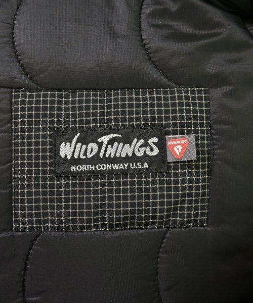 WILD THINGS（ワイルドシングス）ダウンジャケット/ダウンベスト 黒 サイズ:L メンズ/2200695468019
