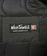 WILD THINGS（ワイルドシングス）ダウンジャケット/ダウンベスト 黒 サイズ:L メンズ/2200695468019