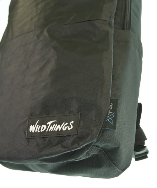 WILD THINGS（ワイルドシングス）バックパック・リュック 黒 サイズ:- メンズ/2200658183058