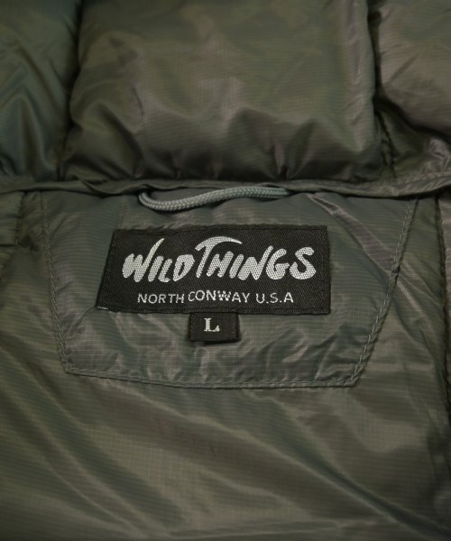 WILD THINGS（ワイルドシングス）ダウンジャケット/ダウンベスト グレー サイズ:L メンズ/2200662153016