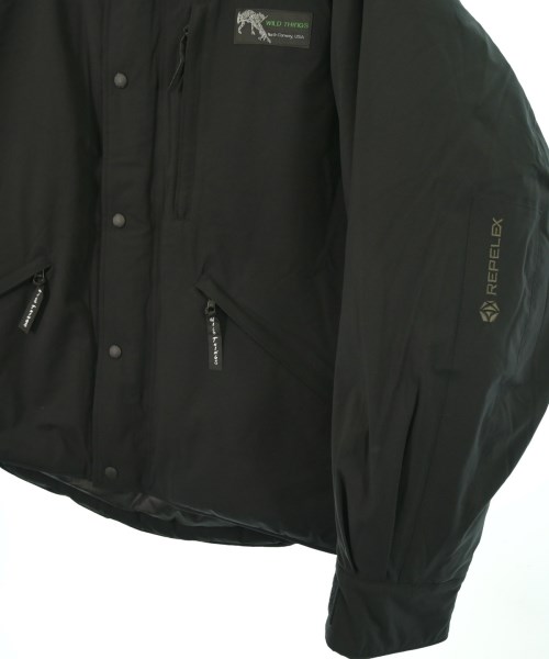 WILD THINGS（ワイルドシングス）ダウンジャケット/ダウンベスト 黒 サイズ:M メンズ/2200662153078