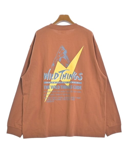 WILD THINGS（ワイルドシングス）Tシャツ・カットソー 茶 サイズ:L メンズ/2200712713078