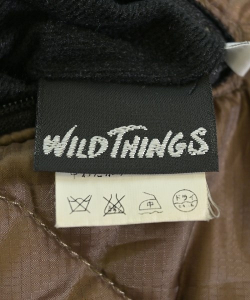 WILD THINGS（ワイルドシングス）ダウンジャケット/ダウンベスト 茶 サイズ:M メンズ/2200708313015